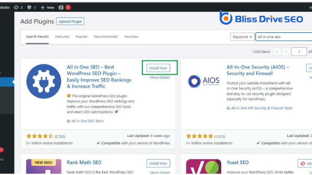 WordPress All-in-One SEO Plugin